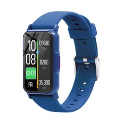 Monipuolinen älykello terveyden seurannalla ja Bluetooth-musiikinohjauksella, kompatibel med Android ja iOS Sininen