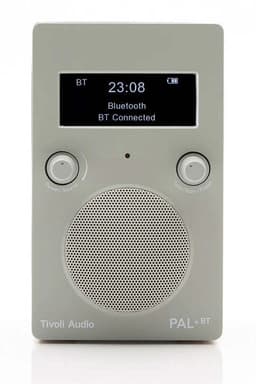 Tivoli Audio PAL+BT DAB+/Bluetooth Högtalare (Grå) NEW
