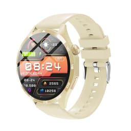 Monitoiminen älykello Bluetooth-puheluilla, sykemittarilla ja mukautettavalla kellotaululla Kulta