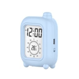 Pieni Matkalaukku Herätyskello - Ladattava Visuaalisella Ajastimella Keskittyneeseen Opiskeluun Sininen