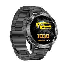 K18 Monitoiminen Älykello Sykemittauksella & Unen Seurannalla - IP68 Vedenpitävä Musta