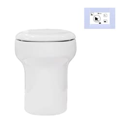 Vakuumtoalett Vortex 2.0 12V med trykkvann
