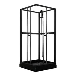 Dusjkabinett Jasmine Black - 80 x 80 x 195 cm