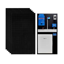 Kraftpakke 230 volt på plate, 3000 VA, 10240 Wt litium heat