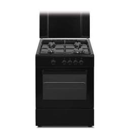 Gasskomfyr Chef - sort, 50cm
