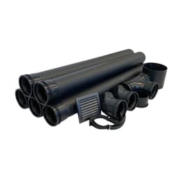 Ventilasjonspakke vegg El-dorado forbrenningstoalett