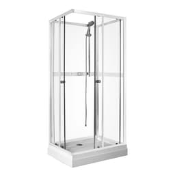 Suihkukaappi Jasmine- 90 x 70 x 195 cm L