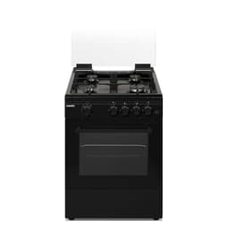 Gasskomfyr Chef Pro - sort, 60 cm