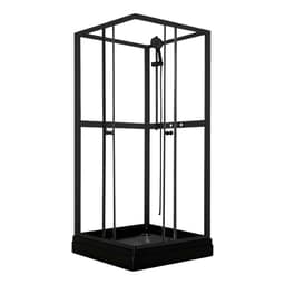 Dusjkabinett Jasmine Black - 90 x 90 x 195 cm