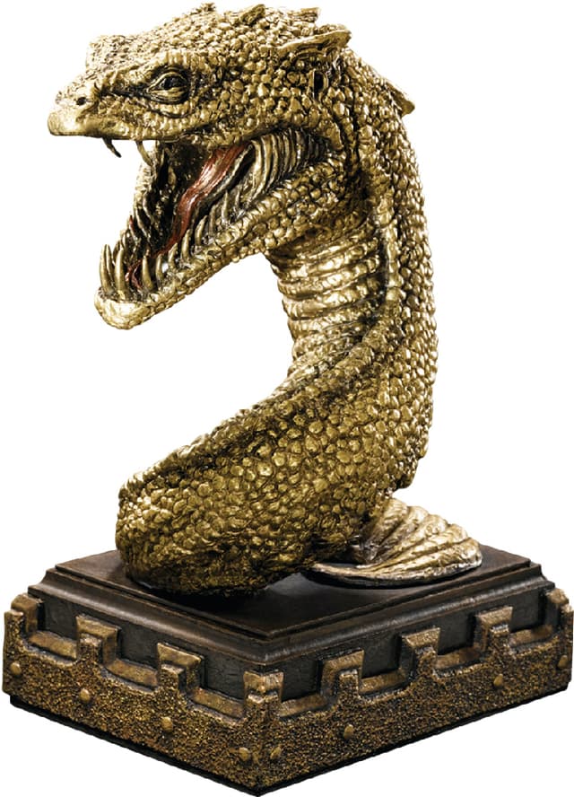 Noble Collection Harry Potter bokstöd (Basilisk)