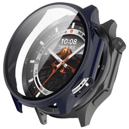 OnePlus Watch 3 & OPPO Watch X2 Skal med Skärmskydd Blå