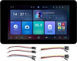 Waveshare 7"" ESP32-S3 Touch Display Udviklingskort, 800 x 480, 65k RGB, 5-punkts touch, Understøtter WiFi og Bluetooth