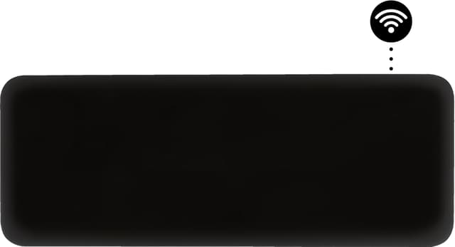 Mill Invisible Smart Wi-Fi Gen4 panelelement PA1300WIFI4BLACK