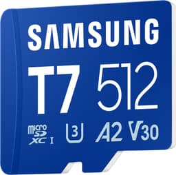 Samsung T7 micro SDXC minneskort (512 GB)