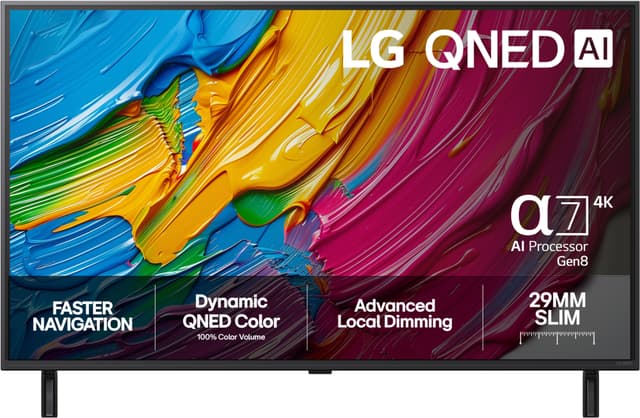 LG 43" QNED 80 4K TV (2025)
