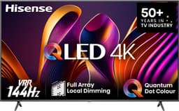 Hisense 55" E7NQ PRO 4K QLED älytelevisio (2025)