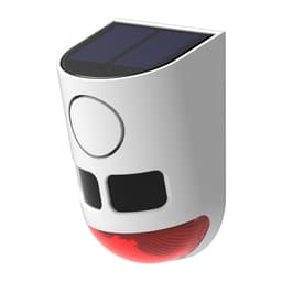 13 ljud rörelsesensor larm soldriven djuravvisande medel med LED blinkande ljus