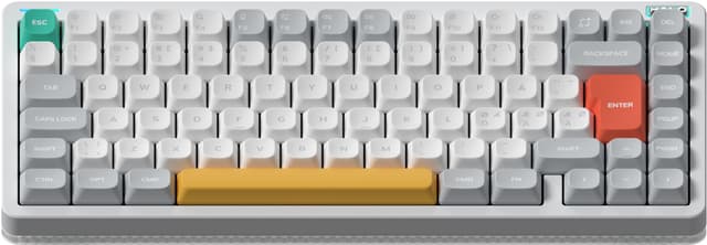 NuPhy Halo75 V2 Raspberry trådlöst gamingkeyboard (Ionic