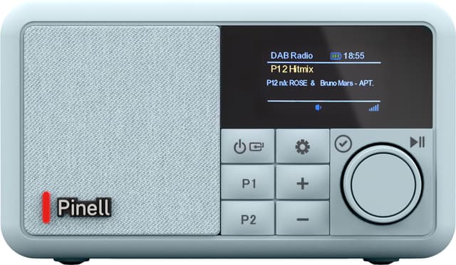 Pinell Kompakt digitalradio (frost blue)