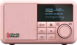 Pinell Compact digitalradio (Primerose rosa)