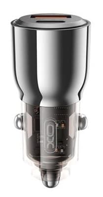 XO Billaddare USB Till USB-C 95W PD QC Tarnish - Svart