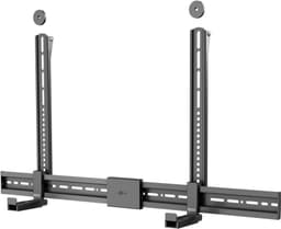 Soundbar-feste for TV-er Universal, svart