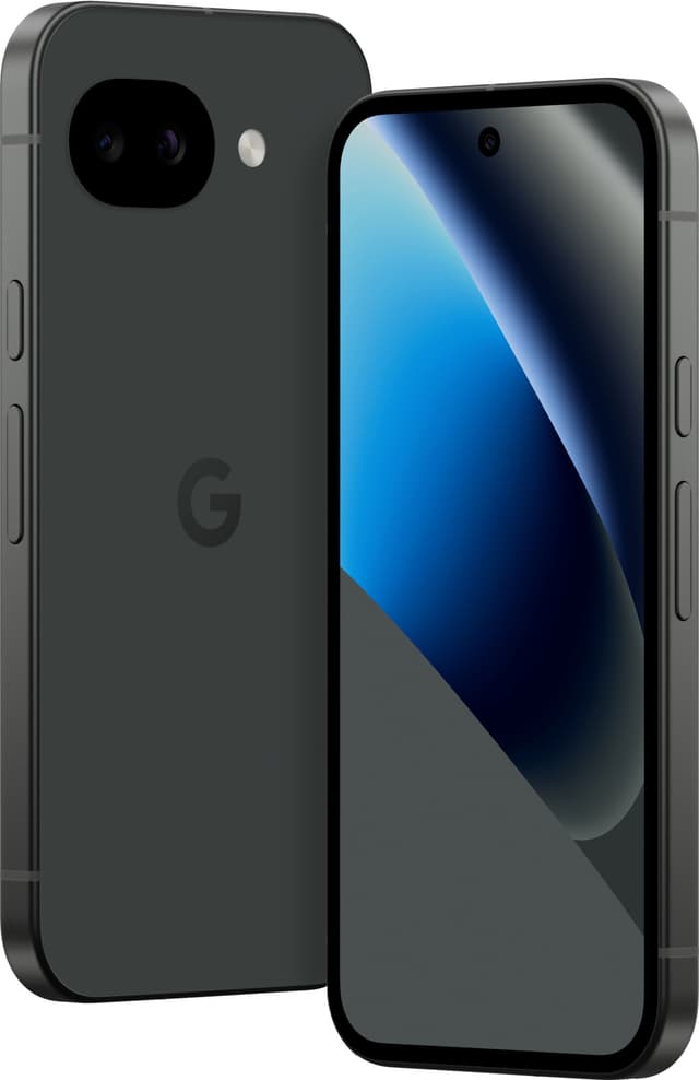 Google Pixel 10a - 5G älypuhelin - dual-SIM - RAM 8 GB / Sisäinen muisti 128 GB - pOLED-näyttö - 6,3 - 2424 x 1080 pikseliä (120 Hz) - 2x takakamerat 48 MP, 13 MP - etukamera 13 MP - obsidianvärinen