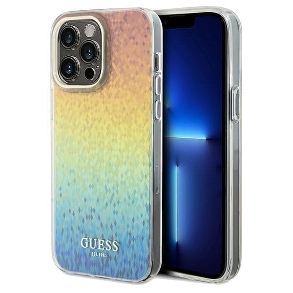 Guess iPhone 13 Pro Max Iriserende Disk Cover
