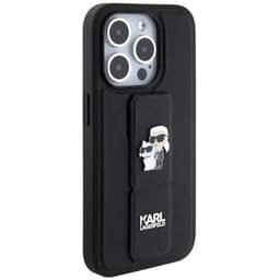 KARL LAGERFELD Mobilskal till iPhone 13 Pro/13 Gripstand Saffiano Pins
