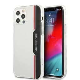 AMG Telefontaske til iPhone 12/12 Pro Elektroplade Lodret - Gennemsigtig
