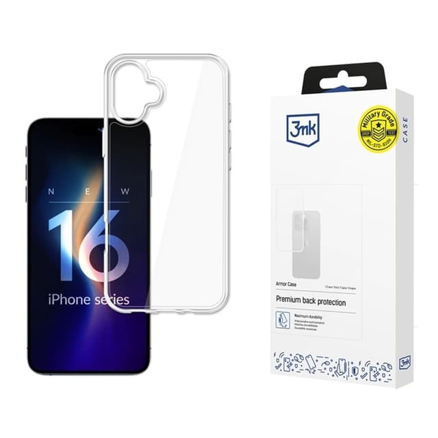 3MK iPhone 16 Mobilskal Armor