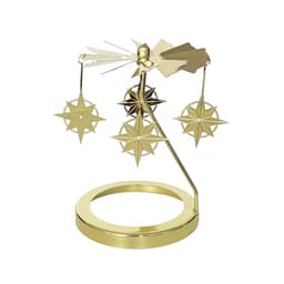 Pyörivä kynttilänjalka 7,4 cm:n pohjalla - Lämpövoimainen karusellikoriste