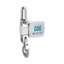 300 kg digitaalinen nostovaaka - raskaaseen käyttöön tarkoitettu riippuva vaaka LCD-näytöllä Valkoinen