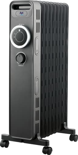 Apt Therma 2000W öljytäytteinen patteri (harmaa)