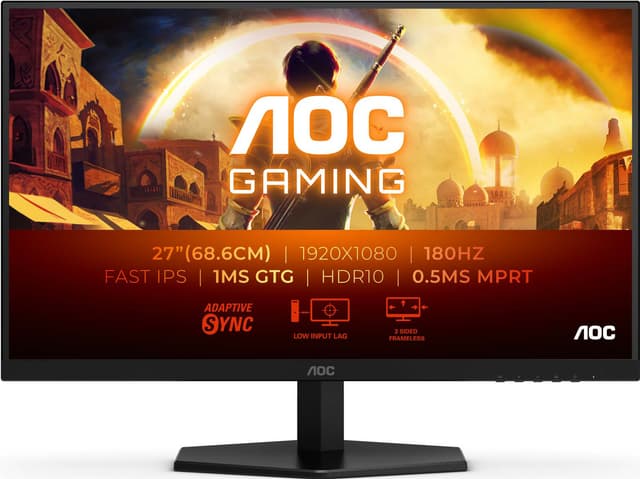 AOC 27G42E 27/FHD/IPS/180Hz/1ms gaming skærm