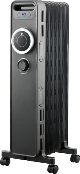 Apt Therma 1500W öljytäytteinen patteri (harmaa)