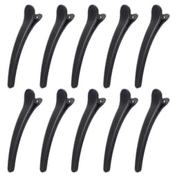 Profesjonell Frisørsalong Hårnåler Svart Plast Single Pin Sort 7,8 cm 2