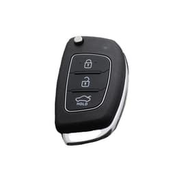 3-knaps bilnøglehus - Bagagerum midterste rille - Kompatibel med Hyundai & Kia