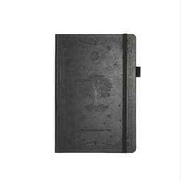 Europeisk Retro Kreativ Notatbok - Vintage String Bundet Journal for Skriving og Kontorbruk Sort