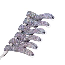 Skinnende blonder - 140 cm (1 par) Flerfarget