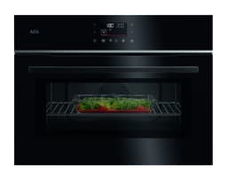 AEG Serie 6000 Kompaktugn med mikro TK6NK40PB (svart)