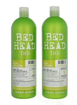 TIGI BH Re-Energize Tween Set 1500 ml Shampoo 750ml/Conditioner 750ml - Rehab For Normal Hair