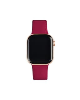 Silicone Watch Band 42/44/45/46/49 S-M Cranberry