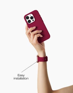 Silicone Watch Band 38/40/41/42 M-L Cranberry
