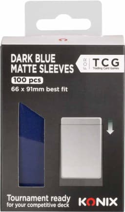 Konix TCG korttisuojat (100 kpl, sininen)