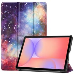 Til Samsung Galaxy Tab S10 Lite / S10 FE / S9 FE Etui med Mønster og Stativ - Galaxy