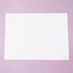 Silikoninen ruokailualusta Valkoinen