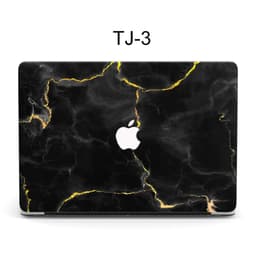 Musta marmori ja kultasuoni PC-kovakuorikotelo yhteensopiva MacBook Pro Retina 13.3"" (A1502/A1425) -mallin kanssa