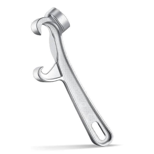 Multifunktionel dåseåbner og skruenøgle i aluminiumlegering S