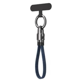 Type-C - Type-C PD 240W litteä punottu kaapeli avaimenperänä